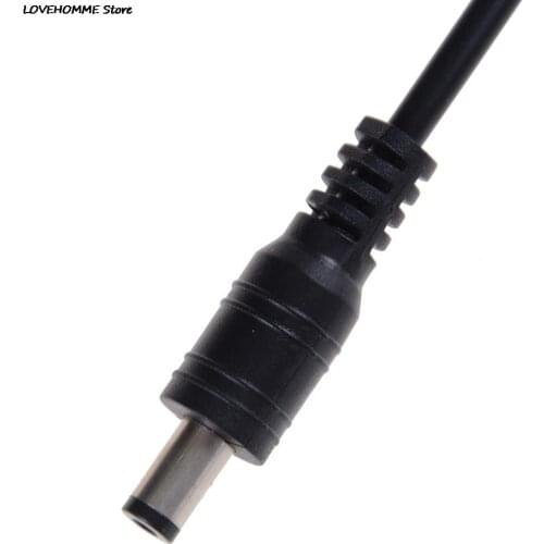 ZLinKJ 1Pcs 5.5*2.1mm black DC Female Male Power Cable Connector Plug adaptor In-Line On/Off Switch Jack Wire For LED light