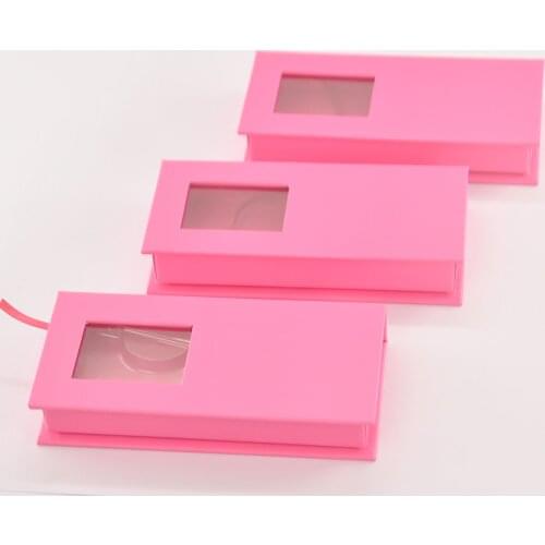 50/pack Wholesale Eyelashes Box Package Eyelash Packaging Box Custom 25mm Mink Eyelashes Storage Magnetic Makeup Cases Vendors