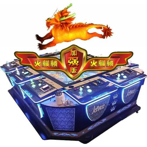 6, 8, 10 Players Fire Kirin Plus Fish Hunter Casino Gambling Game Machine Accessories