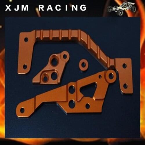 6mm CNC Alloy Engine Mount Set for 1/5 HPI ROVAN KM MCD GTB RACING Baja 5b/5t/5sc TRUCK RC CAR Parts