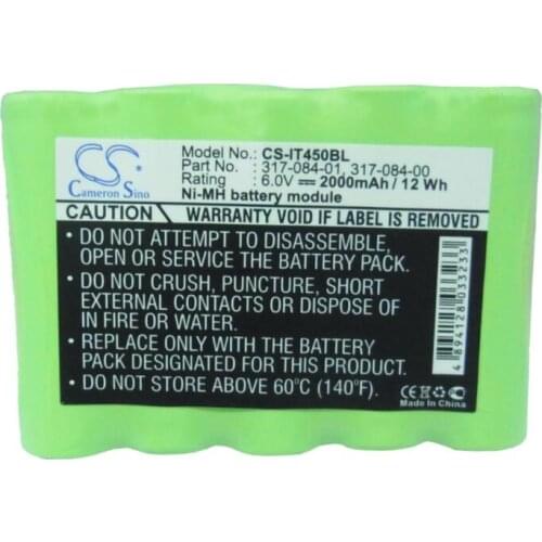 Cameron Sino 2000mAh Battery 317-084-00, 317-084-001 for Intermec Pen Key 4000, Pen Key 4500, Pen Key 5000, Pen Key 6210