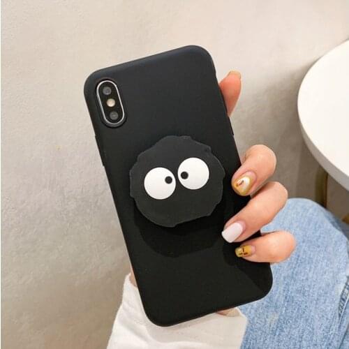 Cartoons Bumper For Huawei Y6 Y7 2019 P50 Pro P40 P30 P20 Nova 3I 5T Honor 20 10 10X Lite 9X 8X 8A Stand Holder Shockproof Case