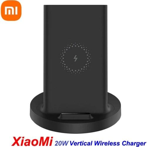 Original Xiaomi Wireless Charger 20W Max with Flash Charging Safe Stand Horizontal for iPhone Samsung Mi 9 (20W) MIX 2S