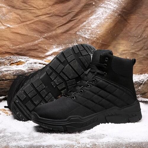 Boots informales Sneakers snow boot fashion para black work Men sapatos sale hot Mens casuales zapatos sneaker on causal casual
