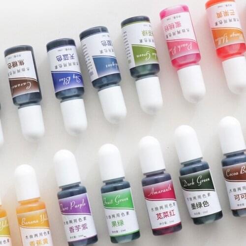 Color Liquid Pigment Epoxy Resin Color Tint Uv Resin Colorant Dye Liquid Colorant For Resin Jewelry Making Fp8
