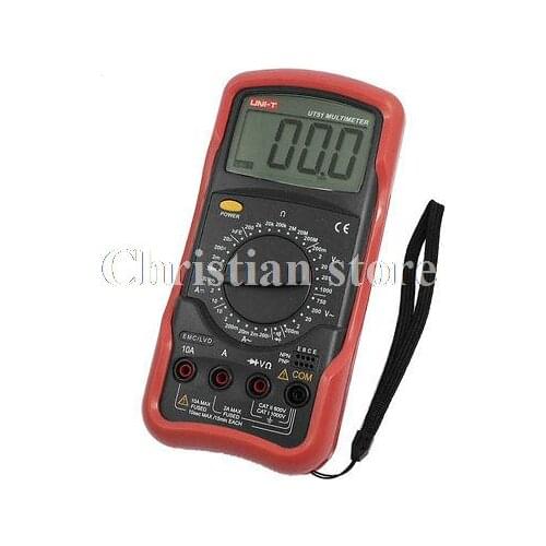 Capacitance Resistance DC AC Voltmeter Ammeter UT51 Multimeter