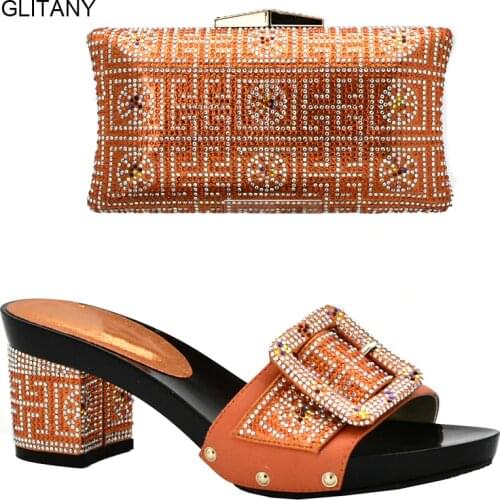 GLITANY Women's Orange Bags