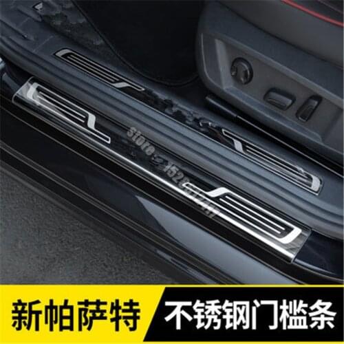 For 2019-2020 Volkswagen Passat B8 Variant car stickers stainless steel door sill body bright strip decorative strip door sill