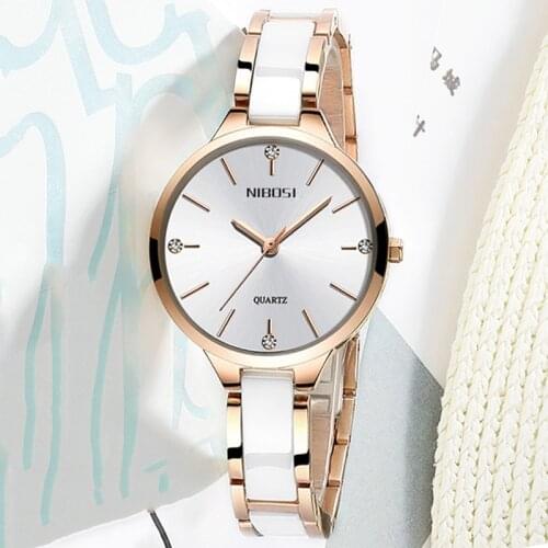 NIBOSI Ceramic Ladies Watch