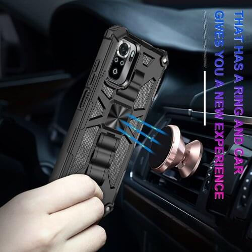 For Xiaomi Redmi Note 10 9 8 Pro 9C 9A 10S Phone Cover For Redmi Note10 Pro 2021 New Armor Bumper Shockproof Military Phone Case