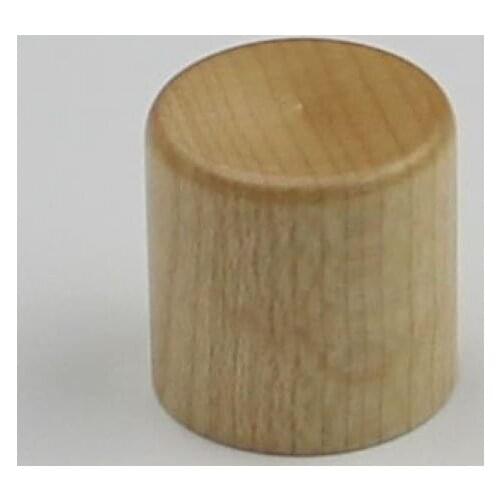 Fit Maple Wood Barrel Knobs for Guitar/Bass Split Shaft Knobs 18*18