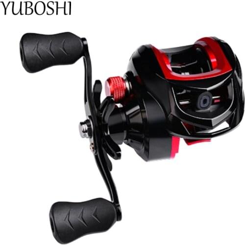 YUBOSHI 3+1BB High Speed Ultralight Baitcasting Reel Metal Spool Aluminum Alloy Rocker 7.2:1 Max Drag 10KG Fishing Tackle