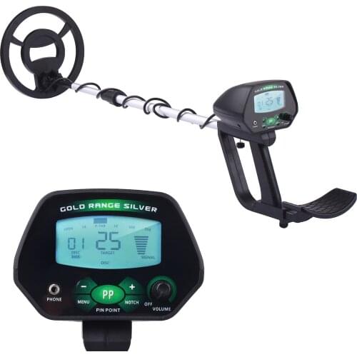 High Accuracy Underground Waterproof Metal Detector Metal Finder Coil Gold Silver Seeker Treasure Hunter with Disc