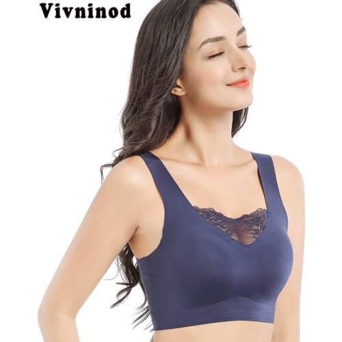Plus Size Bra For Women Seamless Bra With Padded Big Size 5XL 6XL Bralette Push Up Brassiere Bras Vest Wireless Padded Vest Bras