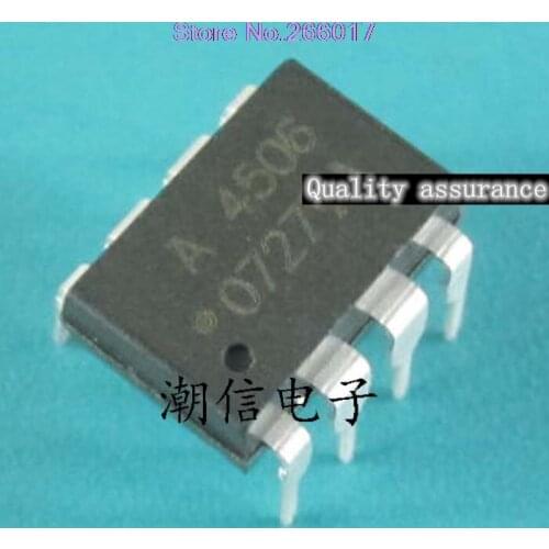 10PCS/lot HP4506 DIP8 A4506 DIP-6 HCPL-4506 HCPL4506 DIP original In Stock