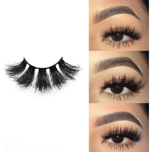 15-23mm Natural 3D False Eyelashes Fake Lashes Makeup Kit Mink Lashes Extension Mink Eyelashes Maquiagem Eye Makeup