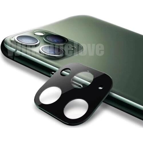 200pcs Camera Lens Protector for iphone 11 Pro Max 11Pro Tempered Glass Film Protective Glass Rear Metal Camera Protector