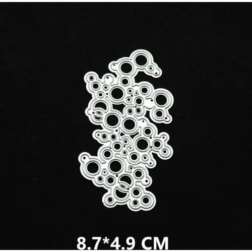 2020 Irregular Circle Metal Cutting Dies DIY Scrapbooking Paper Photo Album Crafts Knife Mould Cards Blade Punch Decor Stencils