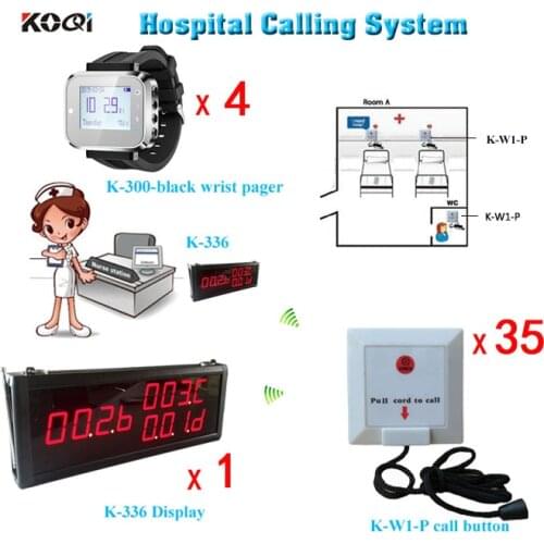 Hospital Wireless Nurse Call Bell System For Patient Nurse Call In Time Delivery