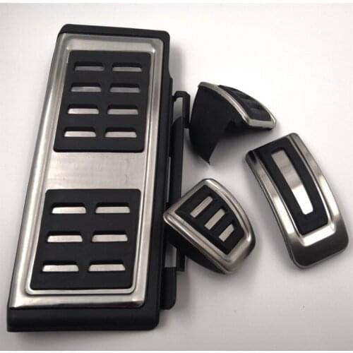 For Volkswagen Golf Seven Tiguan L Tangge Tan Yue Saiteng Bora Lingdu 2018-2019 No Punching Throttle Brake Stainless Steel Pedal