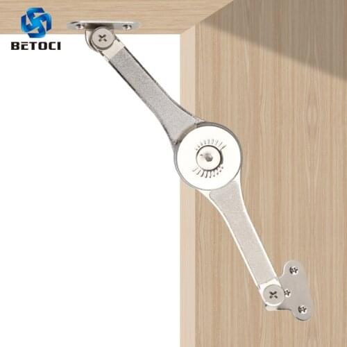BETOCI Hydraulic arbitrary stop hinge kitchen cabinet door adjustable matte hinge furniture lifting flip support hardware