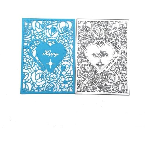 Julyarts Heart Lace Metal Cutting Dies for Scrapbooking New 2021 Molde For DIY Scrapbooking Album Paper Card Embossing