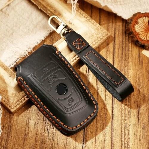 Leather Key Cover Case for BMW 5 E90 F10 F20 F30 X3 X4 M2 M3 M5 M6 for BMW 1 3 4 5 6 7 Series GT NEW ARRIVAL