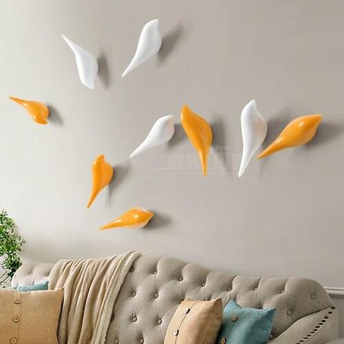 Creative clothes hanging wall bird decoration wall hooks modern bird hanging Bedroom Door After Coat Hat Hanger clothes hook