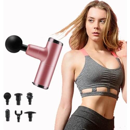 Deep Muscle Mini Massage Gun Sports Therapy Massager Pain Relief Slimming Shaping Pocket Body Small Exercising