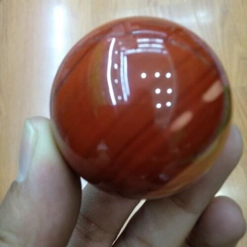 Natural red jasper crystal quartz crystal sphere ball healing