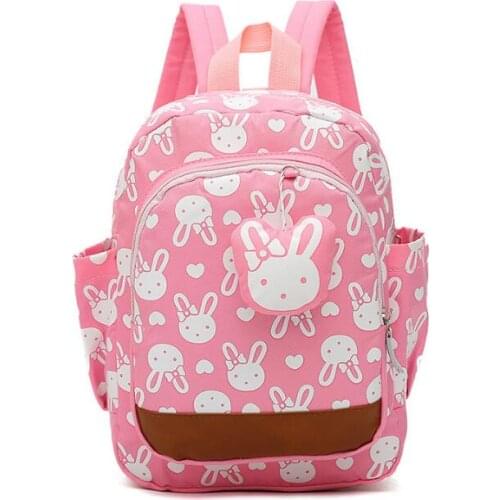 2020 new Trend Baby cartoon school bag toddler kid boy girl cute rabbit backpack kindergarten mini backpack