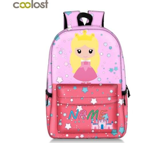 Cartoon School Bags for Teeenager Boys Girls School Backpack Student Daypack Book Bag Women Bagpack