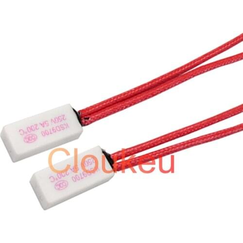 Temperature switch protector Ceramics KSD9700 5A 250V 200/210/220/230C degree