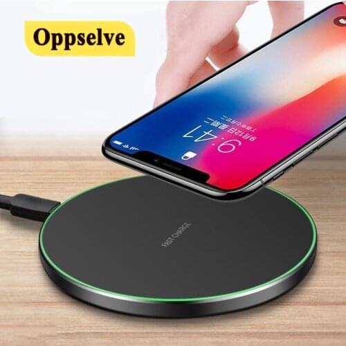 10W Fast Wireless Charger For iPhone 13 12 11 Pro Max Qi Wireless Charging Pad For Huawei P50 Xiaomi Samsung USB Charger Adapter