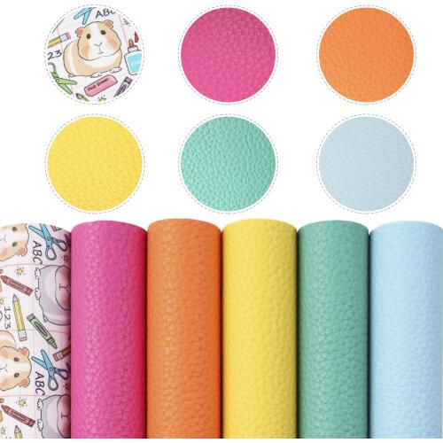 20*33cm Ordinary Faux Synthetic Leather Fabric For Bows Leather Crafts DIY Handmade Material,1Yc10557