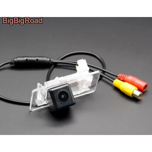 BigBigRoad For Seat Alhambra (710) / Ateca (KH7) Cordoba 6L Ibiza 6L MK3 MK4 2002-2015 Wireless Rear View Camera HD Color Image