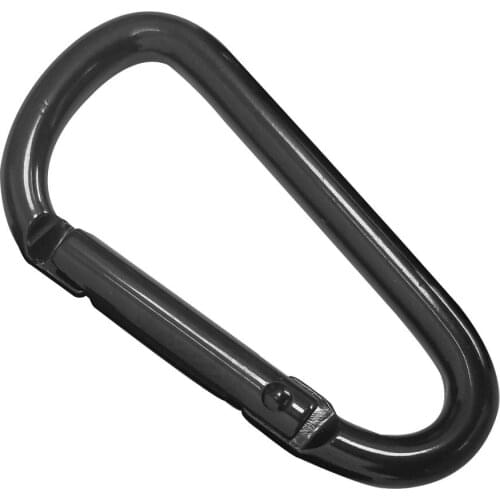 Keychain Carabiner Clip Small D-Ring Lightweight Key Chain Belt Clip Outdoor Backpacking Gate Snap Hook Camping