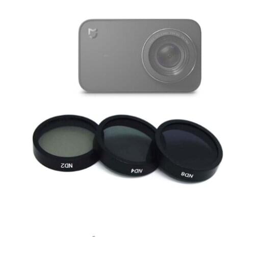 Action Camera ND2/ND4/ND8 Protective Lens Filter for Xiaomi Mijia Mini 4k Action Camera
