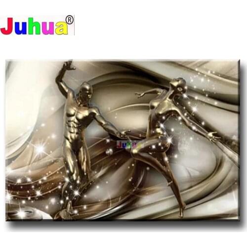 Fantasy Gorgeous Abstract Passion Couple Diamond Painting Full square/Round Drill Embroidery Picture Of Rhinestones Mosaic Set