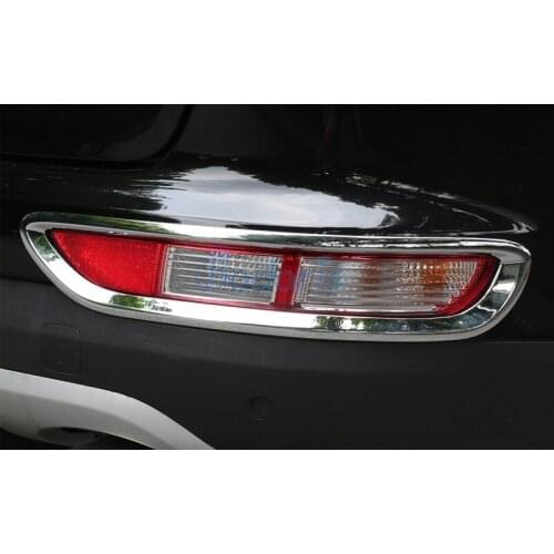 For Kia Sportage KX5 QL 2016 2017 2018 Rear Fog Lamp Cover Light Frame Foglight Overlay Trim Chrome Car Styling Accessories