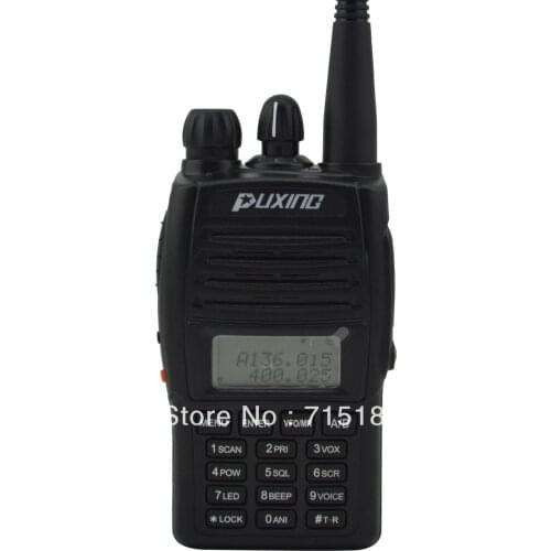PUXING new version updated PX-UV973 PX two way radio PXUV973 Dual Band FM Transciever Scanner and FM Radio for police equipment