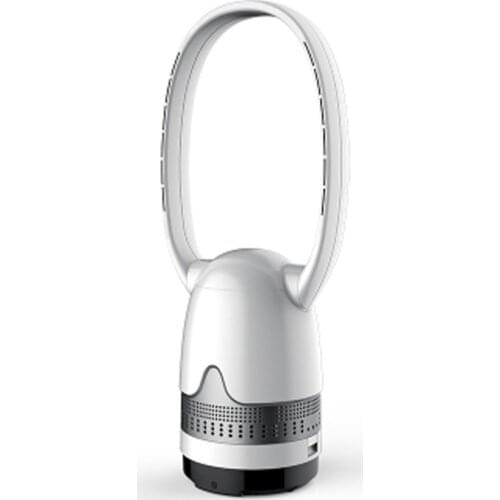 Newest Leafless fan 32 Inch Bladeless Electric Fan Household Ultra-quiet Cooling Fan Air Purification Fans 1-12H Timing 220V