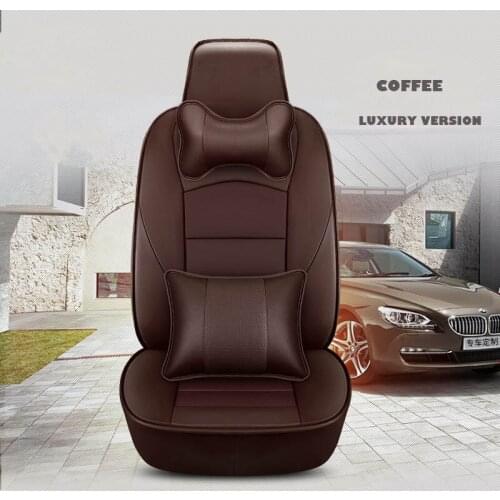 Custom car seat cover leather for SMART FORTWO FORFOUR TESLA MODEL-X Chrysler 300C PT Cruiser Buick Encore car accessories auto