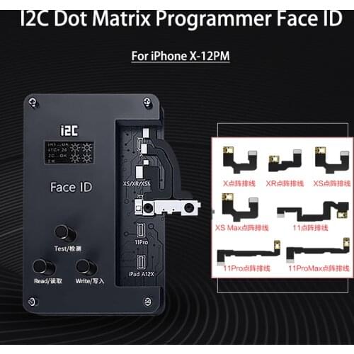 I2C Face Dot Matrix Repair Instrument V8 For iPhone X-12Promax Projection Repair Detector Face ID Replace the Dot Matrix Cable
