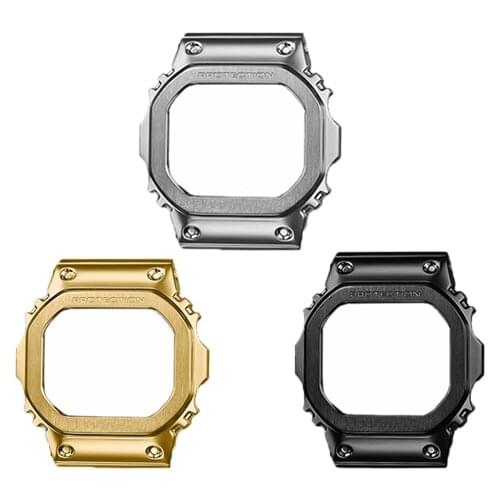 Stainless Steel Bezel Frame For Casio G-shock DW5600 DW5610 Bumper Watch Accessories DW-5600E GWM5600 GWB5600HR Case Protector