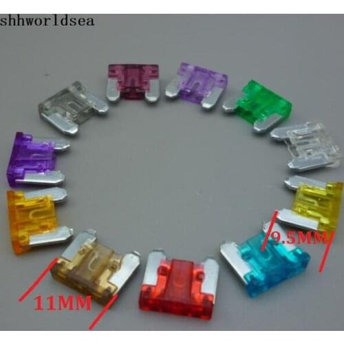 Shhworldsea 5000pcs micro Mini Assorted Car Blade Fuse AutoTruck SUV Fuses 1A 2A 3A 5A 7.5A 10A 15A 20A 25A 30A 35A 40A
