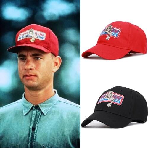 Trend Retro 1994 Bubba Gump Shrimp CO. Baseball Hat Forrest Gump Cosplay Embroidered Snapback Cap Men and Women Sun Sport Hats