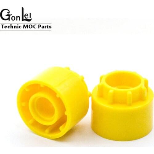 10Pcs/lot High-Tech Gears Parts Driving Ring Extension 8 Tooth 35186 MOC Building Block Bricks Assemble Particles DIY Toys