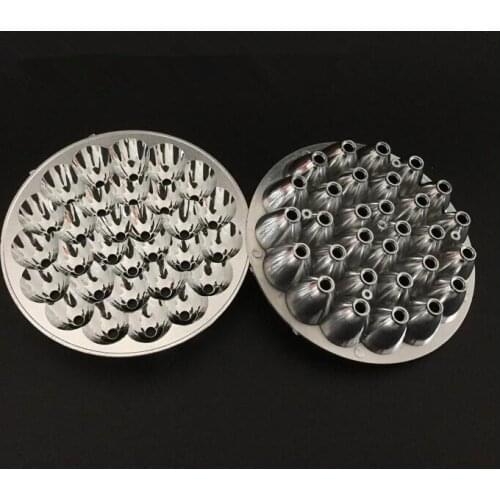 #YJI-120 Led Reflective Cup, 30 in 1 Reflective Cup, Size: 120X24mm, Clean Surface, Materials: Aluminum