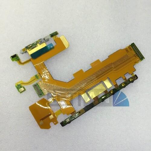 1PCS Volume Power Button & Microphone Flex for Sony Xperia Z2 Motherboard Flex Cable Ribbon for Sony Xperia Z2 D6503 D6502 D6543